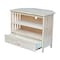 International Concepts Mission Corner EnteRTAinment / TV Stand, Unfinished TV-27 - alternate 2